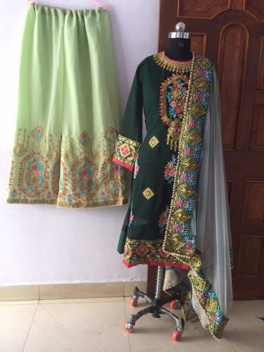 SK KURTI PLAZZO SET by Skyfit International