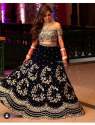 Black Color Lehenga Dupatta Choli 