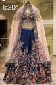 Pink Color Emboradry Designer Lehenga Cholli.