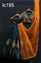 Stunning Green Color  Lehenga Choli.