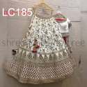 White Color Georgette Lehenga Choli.