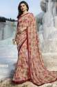Beautiful Georgette Printed Sarees thumb 1
