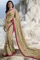 Beautiful Georgette Printed Sarees thumb 6