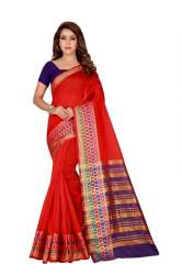 Fancy Cotton Pallu Sarees