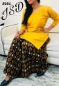Cotton kurti and plazzo thumb 1