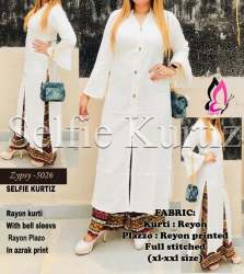 Fancy Kurti With Plazzo