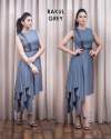 Grey Bollywood Dress thumb 1