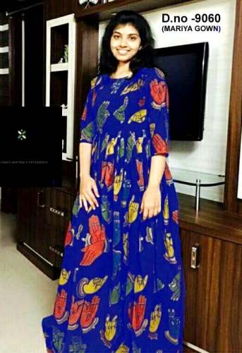 Khadi Silk Gown