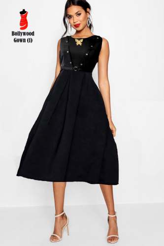 Scuba Midi Dress by m m outfits