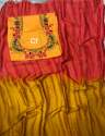 BANGLORI SILK SAREE WITH HEAVY EMBROIDERY WORK thumb 2