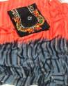 BANGLORI SILK SAREE WITH HEAVY EMBROIDERY WORK thumb 5