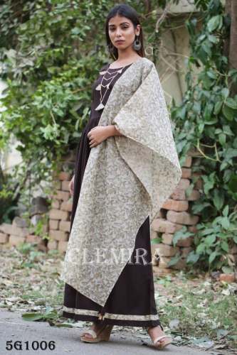 Clemira heavy gown with duptta