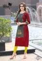 BlueBells Casual Wear Heavy Rayon Kurti thumb 1