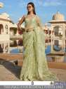Bollywood designer saree with FANCY THREAD WORK  thumb 8