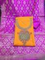 Chanderi Cotton With hand Khatli Work thumb 3