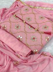 Chanderi Top with Gota patti work