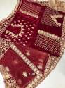 CLEMIRA PRESENT NEW VELVET LEHENGA thumb 3