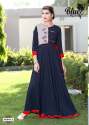 Clemira Presented Prasang  Rayon Anarkali Kurti thumb 1