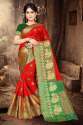 Pure Cotton Silk Saree With  By Clemira thumb 3
