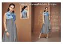 Denim Fabric Party wear Kurtis thumb 2