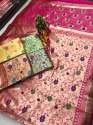 Designer Banarasi saree thumb 6