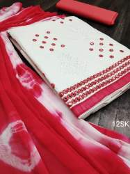 Designer Cotton Dress Material