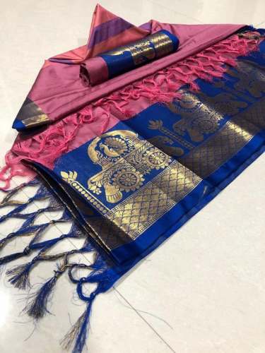 Designer Cotton Silk Saree