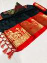 Designer Cotton Silk Saree thumb 2