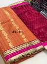 Designer Dress Material with Bandhej Dupatta