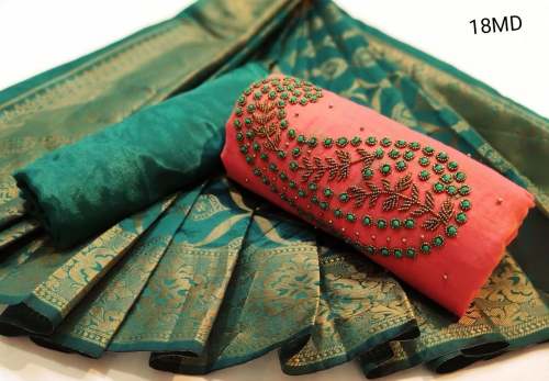 Designer Dress Material with khatali work