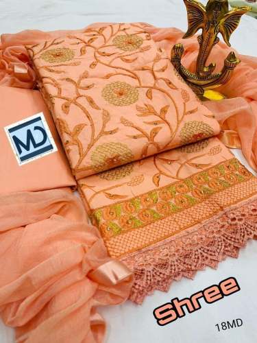 Designer dress with Embroidery Work