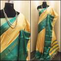 Designer Handloom Chex Saree thumb 5