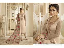 Designer Heavy Dress With Embroidery Work