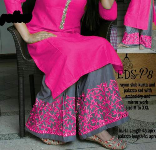 designer kurti palazo 