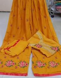 Designer Kurti with Plazo With Embroidary Work