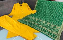 Designer New Rayon Kurti with Plazo