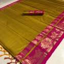 Designer Pure Cotton Silk Saree  thumb 1
