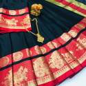 Designer Pure Cotton Silk Saree  thumb 2