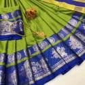 Designer Pure Cotton Silk Saree  thumb 4