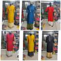 Designer Rayon Kurti With Plazo thumb 1