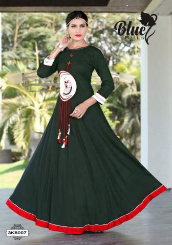 Digital Print Gown