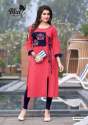 Embroidery Kurti Blue Bells  thumb 17