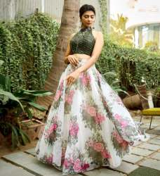 Embroidery work lehenga choli