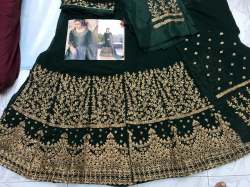 Fox Georgette salwar suit with embroidery Work