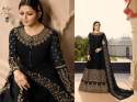 Fox Georgette salwar suit with embroidery Work thumb 3