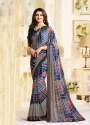 Georgette Printed Saree thumb 2