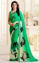 Georgette Printed Saree thumb 3