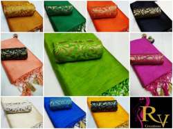 Heavy Chanderi Cotton Saree