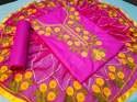  Heavy Cotton Dress Material WITH AARI WORK thumb 3