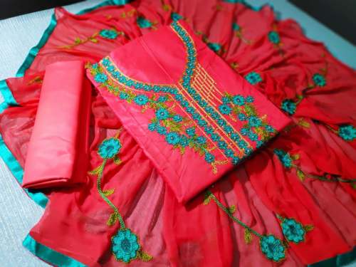  Heavy Cotton Suit WITH EMBORIDRY WORK
